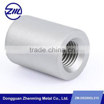 CNC High Precision Polished aluminium Bush high demand screw sleeve