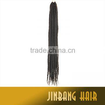New Arrival Design High Quality Wholesale 24inch 105g Synthetic Hair Individual Handmade Box Braid photo-3
