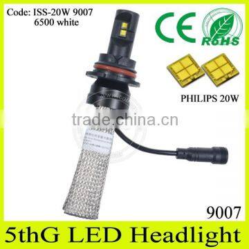 Led conversion kit vans led headlight bulb 9007 super brightness led for cars