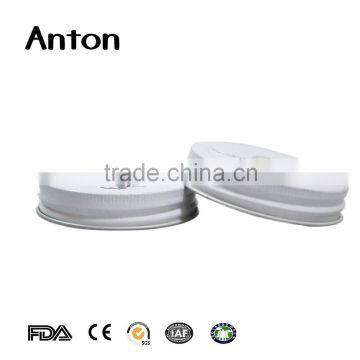 Chinese Style Flower Printing Mason Jar Lids Packaging Jar Lids photo-3