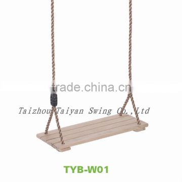 Wooden Swing Seat with rope