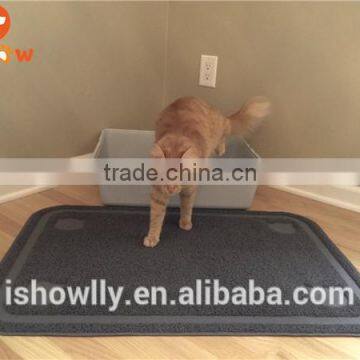 Cat Embossed Logo Cat Litter Sand Mat Pvc Extra Thickness Anti-tear Extra Size photo-4