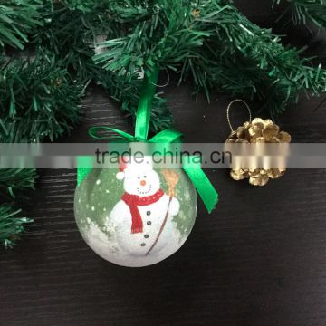 Personalized Party Decoration Christmas Decoration Glitter Christmas Foam Ball