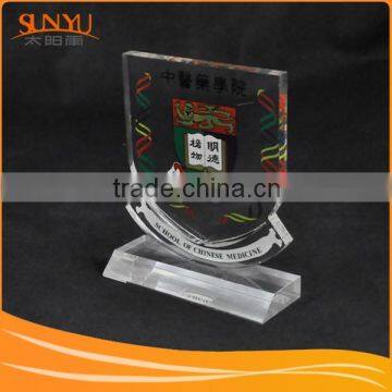 Supply Transparent Customized Acrylic Block Award & trophy