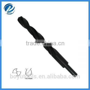 reduced shank twist drill bit