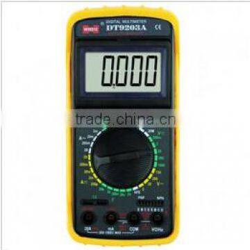 Standard pocket multimeter Popular large screen multimeter DT9203A.1Angle adjustable digital multimeter