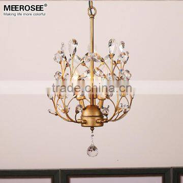 Diameter 35 cm/ 14 inch Vintage Small Pendant Crystal Chandelier Light MD82012