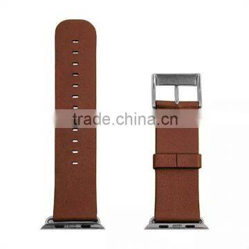 Korea style accessories in China alibaba ,genuine leather watch band for apple watch band 42mm