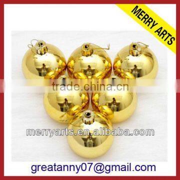 high quality shiny silver christmas ball big christmas hanging balls