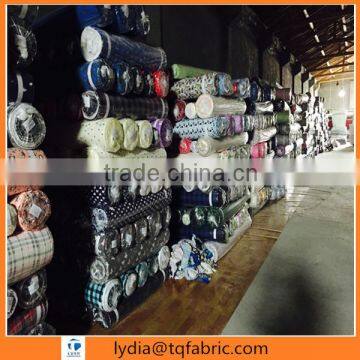 hot sale 57"/58" width 100% cotton reactive printing flannel fabric rolls in stock for shirts