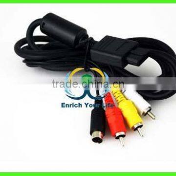 New for GameCube S-Video AV Cable for Nintendo Game Cube, N64