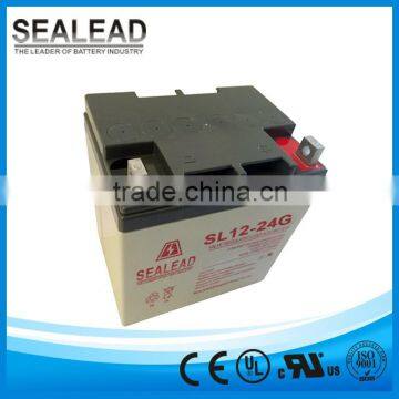 2016 China Manufacturer 12v 24ah Led Emergency Light Gsm Alarm System Sealed Lead-acid Battery photo-4