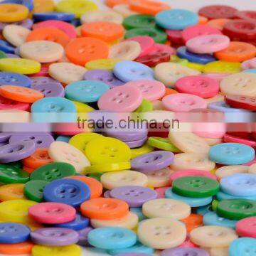 Candy colors four eyes button,children resin buttons,15mm handle decoration material