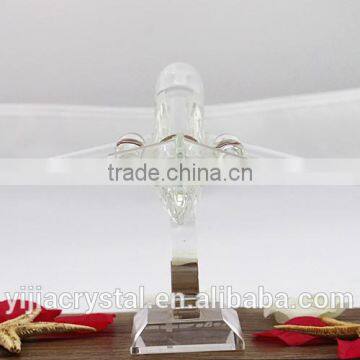 Fantastic K9 AAA Crystal Airplane Model for Decoration Office Home or Souvenire Gift photo-5
