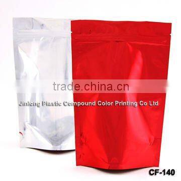 250g coffee bag with zipper and clear window