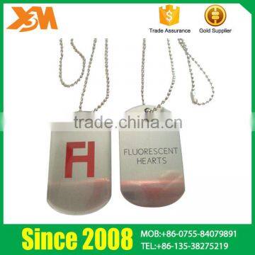 Wholesale Customized Logo Printing Military Zin Dog Tag