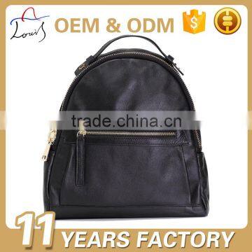 simple and easy design ladies leather casual bag models