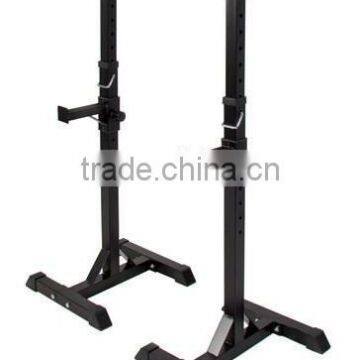 Standard Solid Steel Squat Stands Barbell Free Press Bench