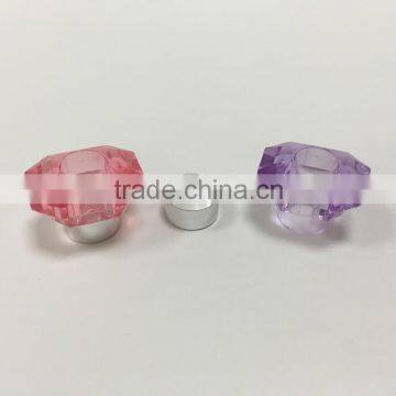 Rectangle Crystal Empty Perfume Glass Bottle 40ml photo-3