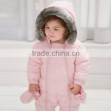 DB366 dave bella autumn winter infant clothes baby one-piece baby sleeping wear baby winter romper bosysuit climb