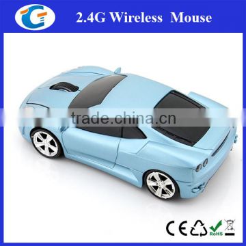 2.4Ghz Computer Wireless USB Custom Logo Car Pattern Mouse