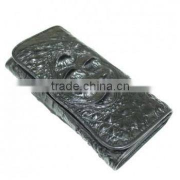 Crocodile leather wallet for women SWCRW-005