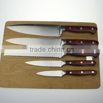 High quanlity forged kitchen knife with red handle                        
                                                Quality Choice