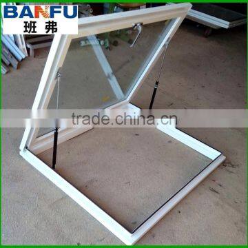 Aluminum alloy manual skylight window