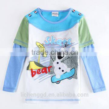 (A5475Y) nova kids t shirts frozen kids clothes design spring/autumn boys stylish t shirts child clothing baby boys in Guangdong