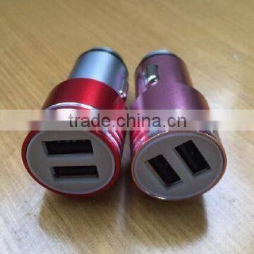 Life saving full metal dual usb car charger