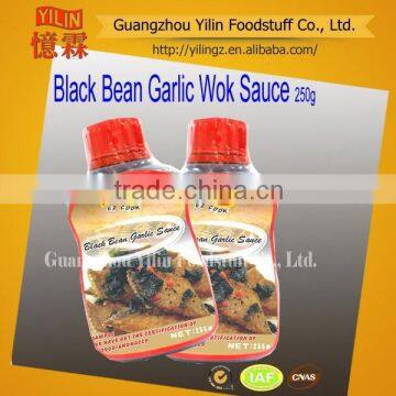 250g Chinese style black bean garlic sauce brands suppliers from china