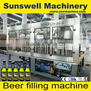 Economy Linear Type Beer Can Bottling Line /Filling Machine