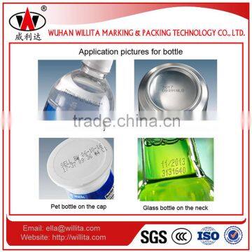 HDPE / PET / Glass Bottle Date Time Batch Code Continuous Ink Jet Printer photo-2
