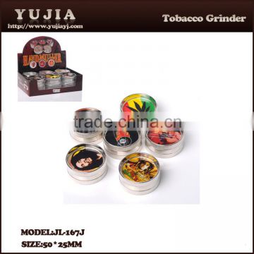 high quality metal Tobacco Grinder manufacturer JL-167J