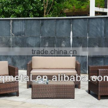 4pcs outdoor furniture rattan sofa set