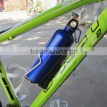 Portable Aluminum Alloy Outdoor 750ml Mountain Bike Bicycle Cycling Sports Water Bottle Travelling Drink Jug