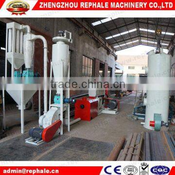 Feather powder production line