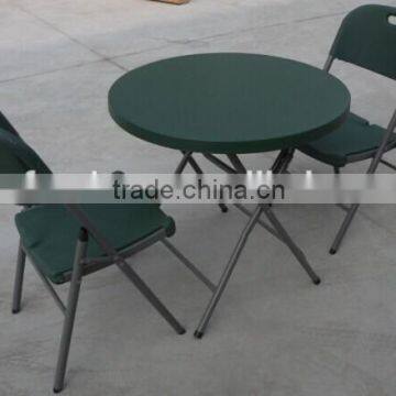 New Collection of the Round Folding Coffee Table Set photo-2