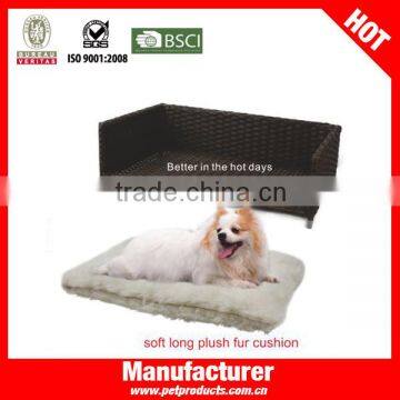 Funny dog beds pet tattan beds,pet rattan beds