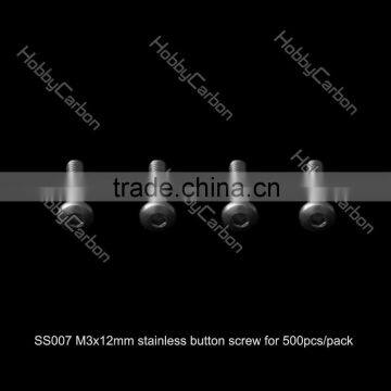 Manufacture M3*12mm Hex Button Stainless Steel Screw/Bolt