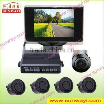 4.3" lcd parking sensor system car reversing sensor