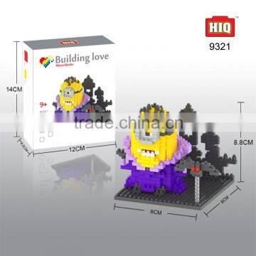 customized building block Minions toys plastic toy for kids