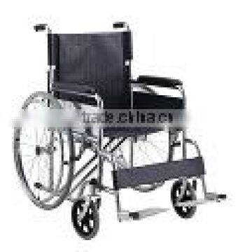 LIGHTWEIGHT PORTABLE FOLDING manual wheelchair for elderly people