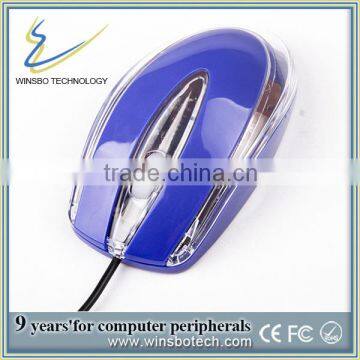 Hot sales computer wired mouse /3D opyical ergonomic mouse