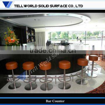TW Artificial Marble commercial bar tables modern design service counter(TW-MACT-138)