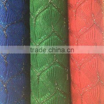 New Design Shining and Colorful Glitter Leather Fabric