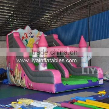 EN14960 New designed inflatable slide with obstacle,inflatable obstacle slide