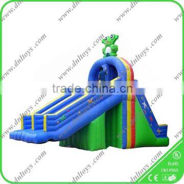 Water slide for family swimming pool