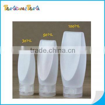 30ml 50ml 100ml PE shampoo bottle for hotel