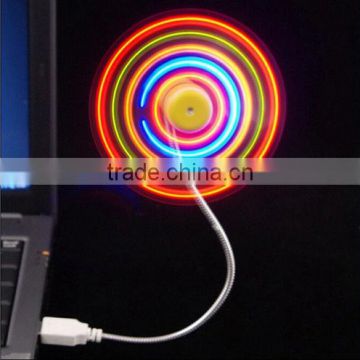 Promotion LED USB Flashing Fan